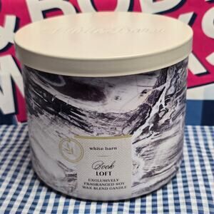 BBW Book Loft Large 3 Wick Candle Home Fragrance Decor